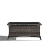 Gymojoy Outdoor Rattan Side Table Patio Wicker Coffee Table - 3 of 4