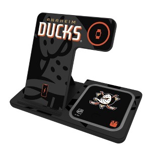 NHL Western Conference Teams Monocolor Tilt 15-Watt 3 in 1 Charging Station - 1 of 4