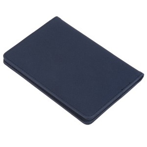 Unique Bargains PU Leather Travel Wallet Case Document Organizer Card Holder Cover 5.8"x3.9" - 1 of 3