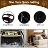 Itopfox 4-Wheel Pet Stroller for Small/Medium Dogs & Cats, Foldable with Breathable Mesh, Storage Basket Cup Holder & Safety Lock, All-Season Carrier - 4 of 4