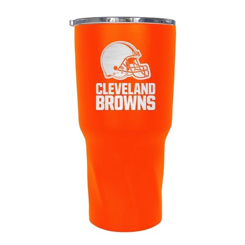 Nfl Cleveland Browns Twist Travel Tumbler - 30oz Orange : Target