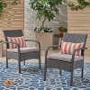 Cordoba 2pk Wicker Club Chairs - Christopher Knight Home - 2 of 4