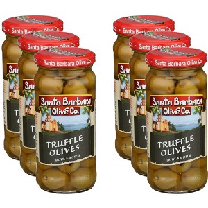 Santa Barbara Olive Co. Stuffed Truffle Olives - Case of 6 - 5 oz - 1 of 2