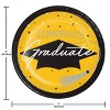 Creative Converting Graduate School Spirit Yellow Tableware and Decor Kit 18ct - 3 of 4