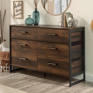 Sauder Briarbrook 6 Drawer Dresser Barrel Oak - 1 of 4