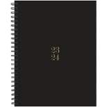 Willow Creek Press 2023-24 Academic Weekly Planner 8.5"x11" Softcover Black