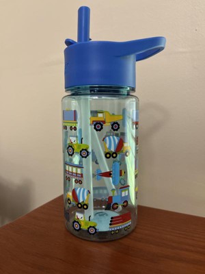 Wildkin Kids 16 oz Tritan Plastic Water Bottle for Boys & Girls (Wild Animals)