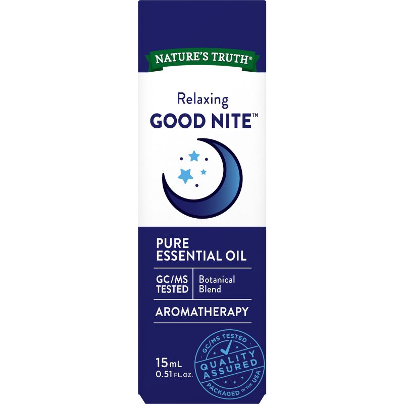 Nature&#39;s Truth Good Nite Aromatherapy Essential Oil Blend - 0.51 fl oz, 1 of 7