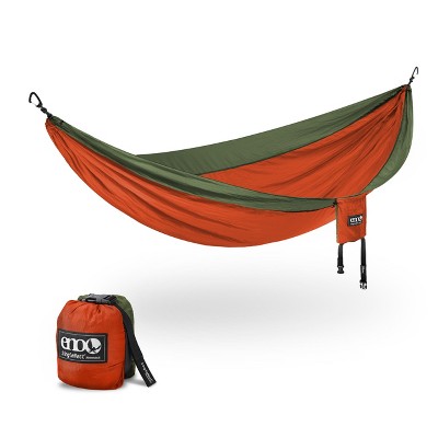 Amaca Doppia ENO Eagle Nest Outfitters In Poliestere, Verde Lime E Grigia - Perfetta Per Il Campeggio