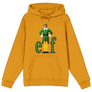 Elf William Buddy Hobbs Logo Men's Gold Sweatshirt - 1 of 1