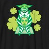 Boy's Star Wars: The Mandalorian St. Patrick's Day Ahsoka Tano and Grogu T-Shirt - 2 of 4