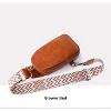 MaseiKar Women Chest Bag Sling Bag, Guitar Strap Small Crossbody PU Leather Satchel Daypack - 4 of 4