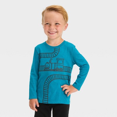 toddler boy train shirt