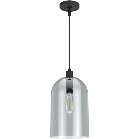 Lochemeade with Seeded Glass Large Pendant Ceiling Light Fixture - Hunter Fan - image 1 of 3