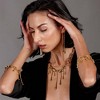 Lucy Quartermaine - Multi Drop Necklace in Gold Vermeil - 4 of 4