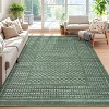 Washable Non-Slip Rugs - Hallway, Kitchen Runner - Stain Resistant Farmhouse Carpet for Bathroom, Bedroom - 2 of 4