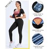 Nebility™ Sauna Suit for Women, Sweat Suit Waist Trainer, Slimming Full Body Jumpsuit, Belly Fat Workout Sweat Suit with Zipper, S - 2XL - 4 of 4