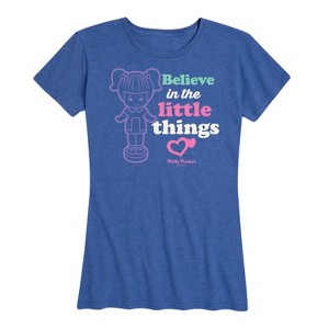 Women's - Polly Pocket - Believe In The Little Things Short Sleeve Graphic T-Shirt - 1 of 4
