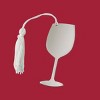 Slickblue Decorative Wine Glass Ornament - 3.375" x 1.5" - Ideal for Holiday Tree Decorations - 3 of 3