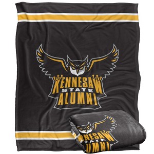 Kennesaw State University Owls Alumni Silky Touch Blanket White 50x60 - 1 of 4