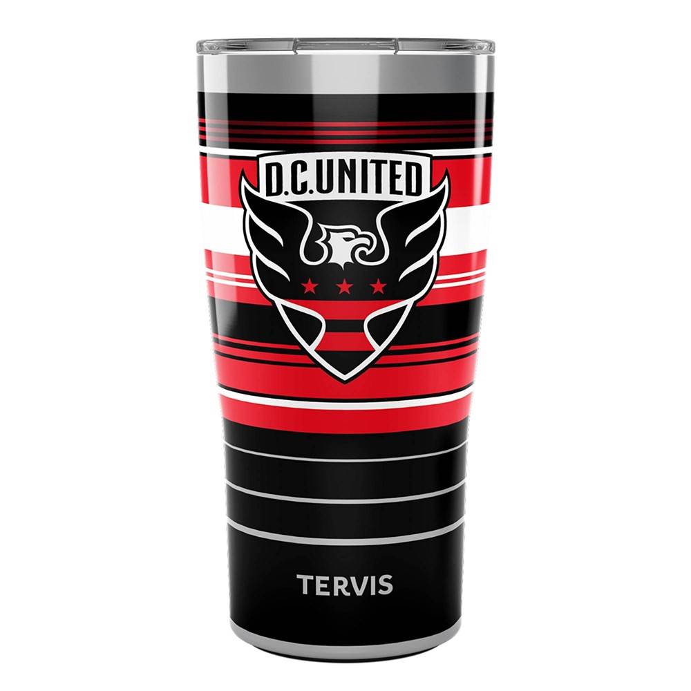 Photos - Glass MLS DC United 20oz Hype Stripe Stainless Steel Tumbler 