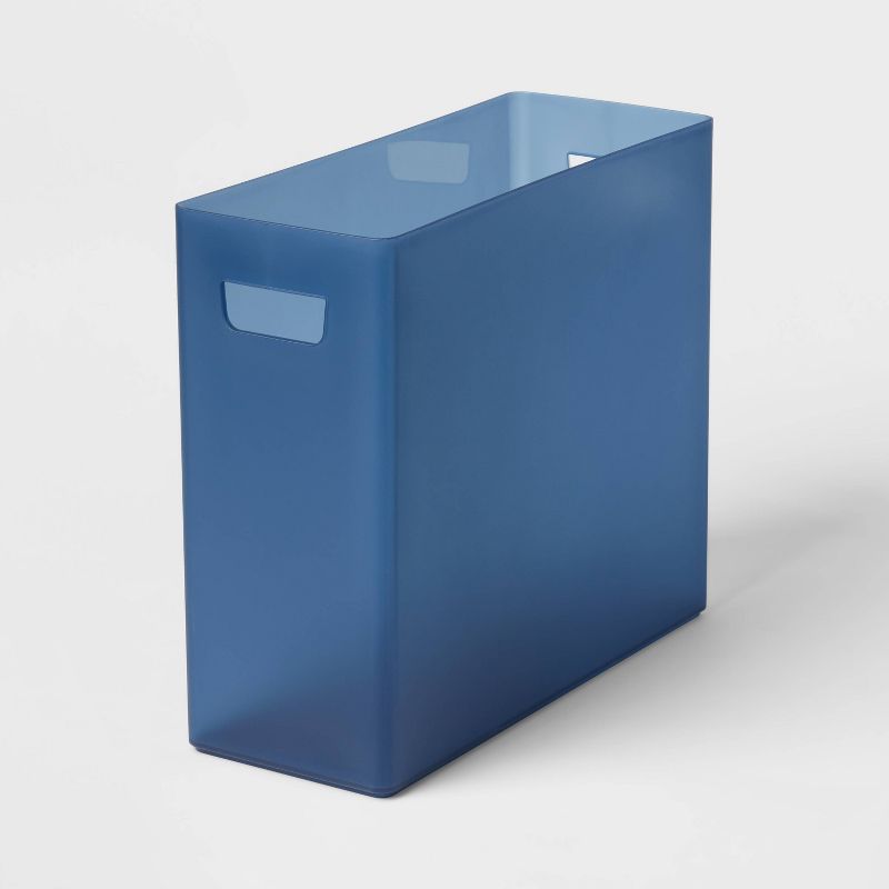 Plastic File Box Shadow Blue - Brightroom&#8482;, 1 of 5