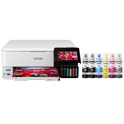 Epson EcoTank Photo ET-8500 Wireless Color All-in-One Supertank Printer