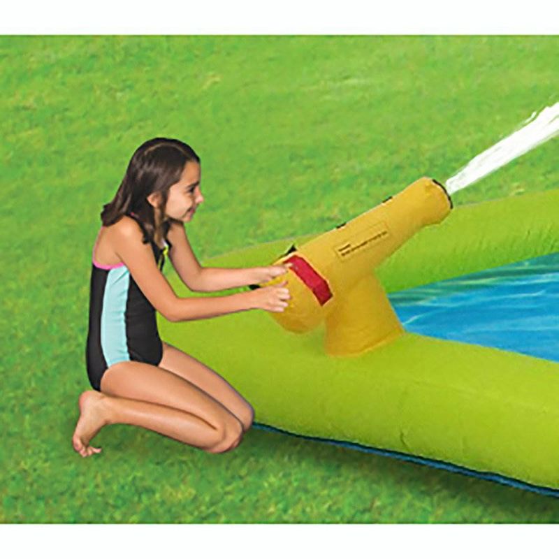 Kahuna Mega Blast Inflatable Backyard Kiddie Pool and Slide Water Park  (2 Pack), 2 of 7