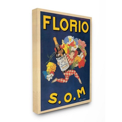 Stupell Industries Florio Vintage Poster Drink Design