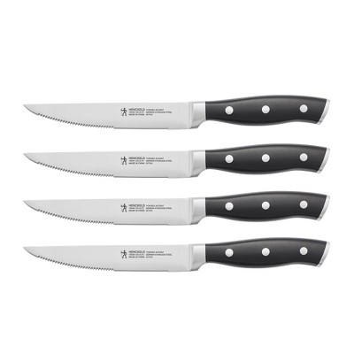 Henckels Silvercap 4-pc Steak Knife Set : Target