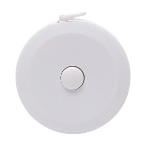 Unique Bargains Tape Measure +/-5% Accuracy ABS Plastic White 1.97"x1.97"x0.69" 1 Pcs - 1 of 3