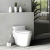 Evideco French Home Goods Elegant Toilet Brush Set with Stainless Steel Handle - Durable Dolomite Holder - Modern Bathroom Accessory - 4 of 4