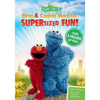 Sesame Street: Elmo & Cookie Monster Supersized Fun (DVD)(2017)