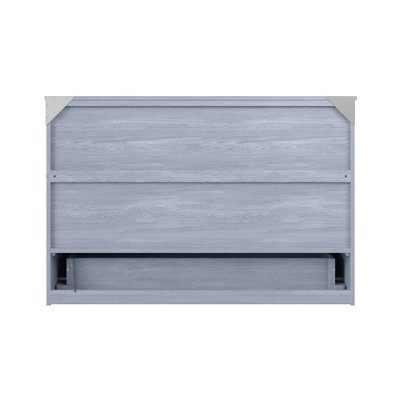 Northfield Driftwood Queen Murphy Bed Chest with Built-in Charger