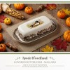 Spode Woodland Butter Dish with Mallard Design – Fine Porcelain Covered Server for Dining & Entertaining – Timeless Wildlife Motif, Country-Inspired - 2 of 4