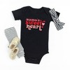 The Juniper Shop Pink Sweet Heart Baby Bodysuit - 2 of 2