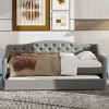 Daybed Twin XL - Modern Upholstered with Trundle for Bedroom Storage - 84" Wide - 3irtyhousy - 3 of 4