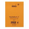 Rhodia Staplebound Notepad - Lined 80 sheets - 4 x 6 - Orange cover - 3 of 4