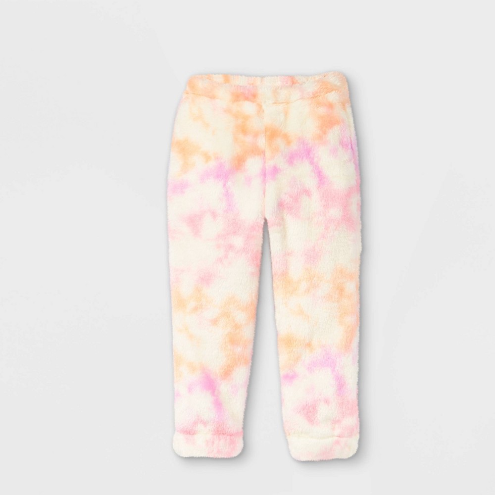 Toddler Girls' Sherpa Jogger Pants - Cat & Jack Pink 4T