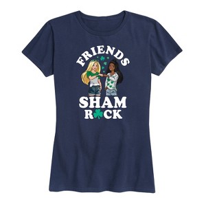 Women's - Barbie - St. Patrick's Day Friends Sham Rock Short Sleeve Graphic T-Shirt - 1 of 4