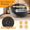 GYIIYUO 47" Giant Bean Bag Chair for Adults - Comfy Plush Shell Soft Accent Chair, Oversized Cozy Lounge Floor Sofa Reading Chair - 3 of 4