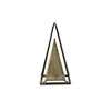 Cheung's Isaben Metal Bronze and Black Pyramid Décor - 3 of 4