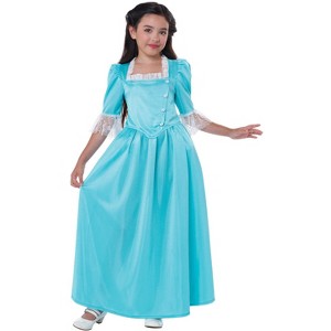California Costumes Colonial Socialite/Eliza Schuyler Child Costume - 1 of 1
