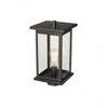 Millennium Lighting Bowton 1 - Light Lantern in  Powder Coated Black - 2 of 4