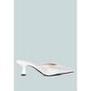 Aldora Rhinestones Embellished Satin Mules Women - 2 of 4