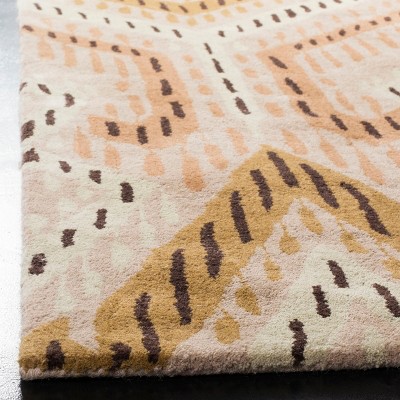 Ivory Elegance Hand-Tufted Wool Runner Rug