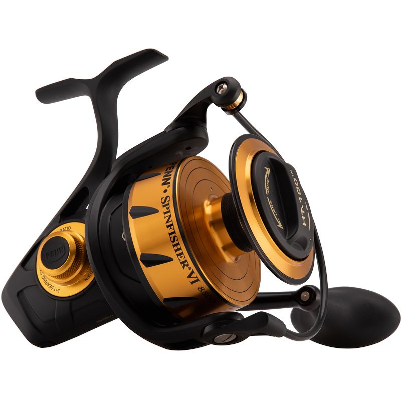 Penn Spinfisher VI Spinning Fishing Reel - Gear Ratio: 4.7:1 - Reel Size: 8500, 1 of 4