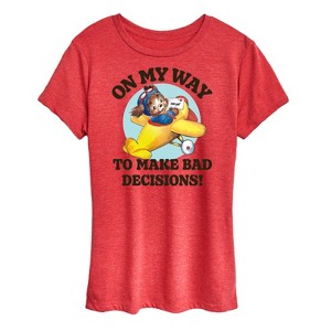 Women's - Instant Message - Flying Away Short Sleeve Graphic T-Shirt - 1 of 4