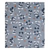 NoJo Disney Mickey Mouse Gray, Navy, White and Red Stars Super Soft Baby Blanket - 2 of 4
