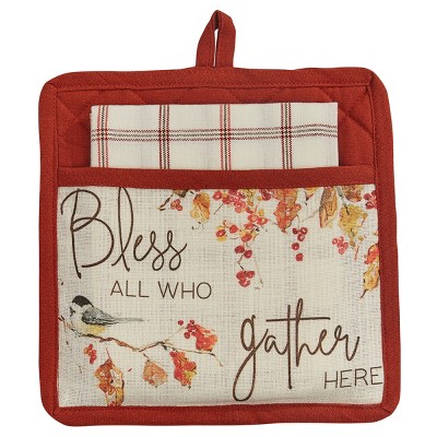 Park Designs Fall Blessings 2 Dishtowel Set